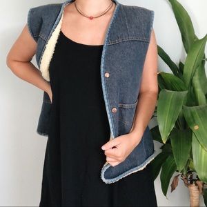 Vintage Roebucks UNISEX denim vest